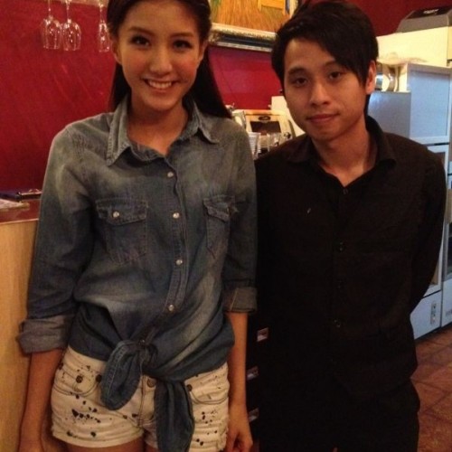 2012/03/30 陳嘉桓 Rose Chan visited Van Gogh Kitchen